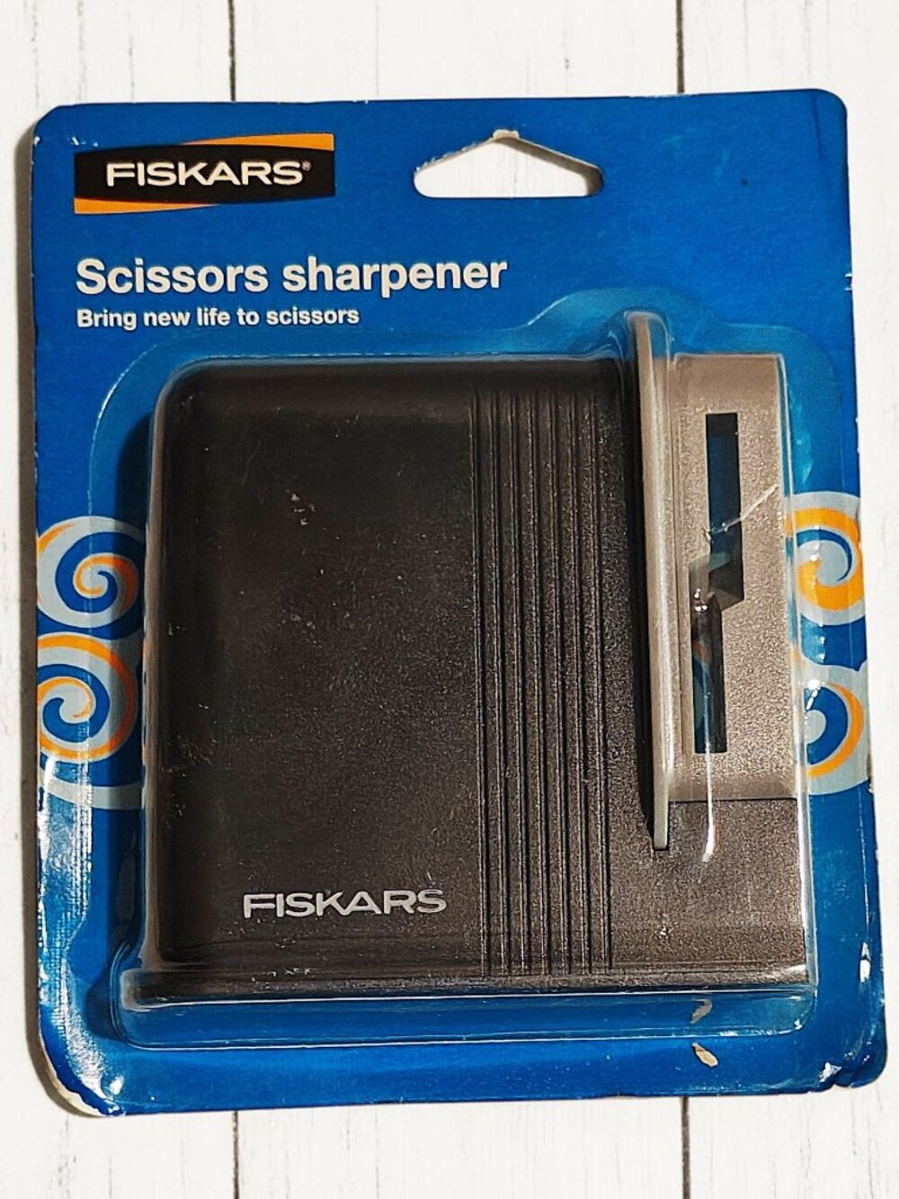 Fiskars Scissors Sharpener – New Old Stock in Package Restore Scissors